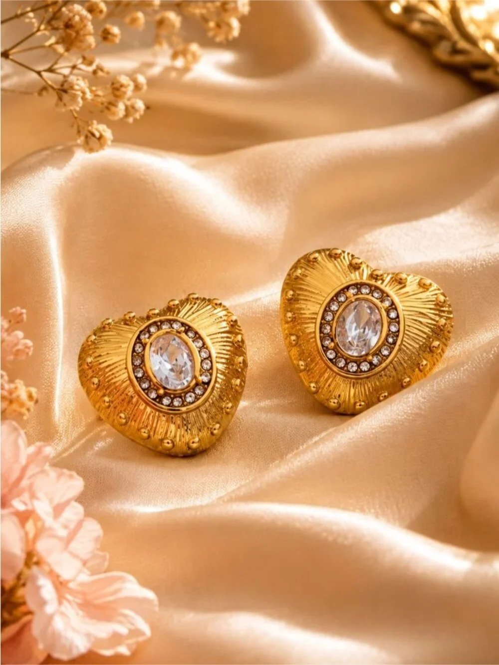 Anthropologie gold tone